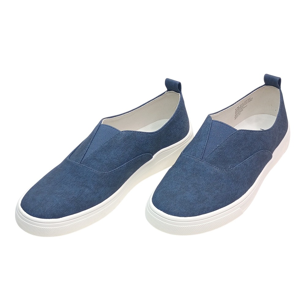 Kensie Salia Slip On Women Size 8.5 Navy Textile KS251602 Sneaker